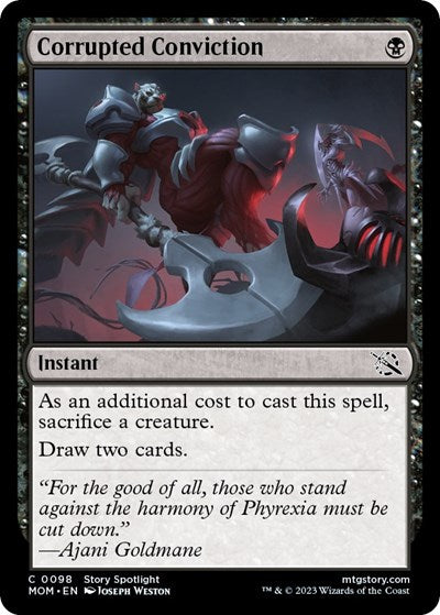 Corrupted Conviction (March of the Machine) Light Play