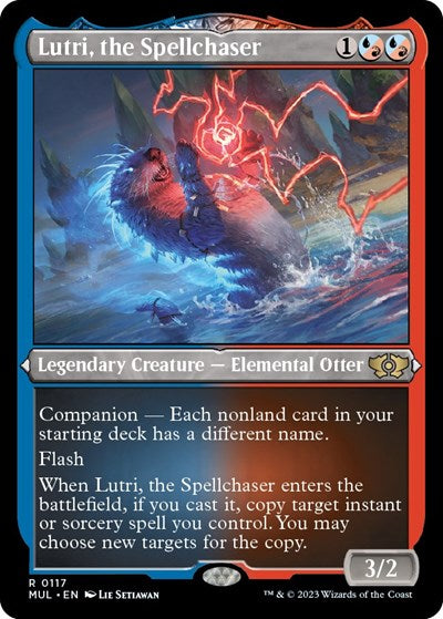 Lutri, the Spellchaser (Foil Etched) (March of the Machine: Multiverse Legends) Near Mint Foil