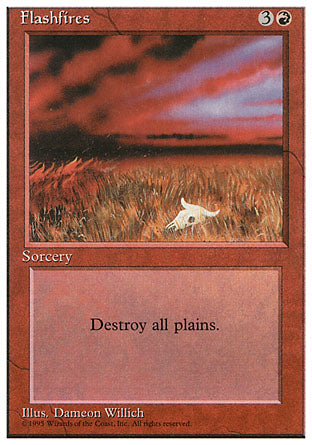 Flashfires (4th Edition) Medium Play