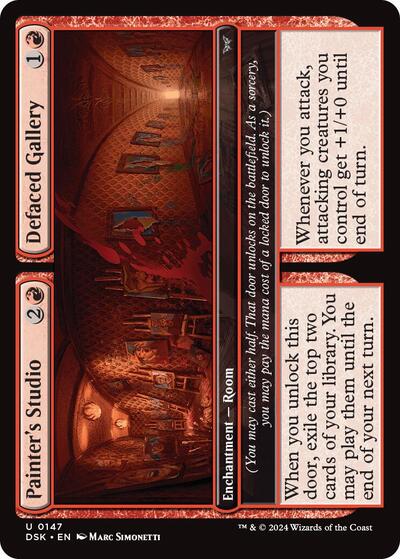 Painter's Studio / Defaced Gallery (Duskmourn: House of Horror) Light Play