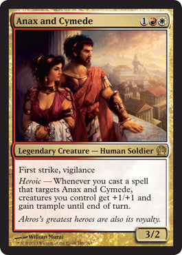 Anax and Cymede (Theros) Light Play