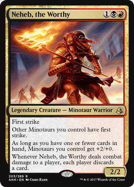 Neheb, the Worthy (Amonkhet) Heavy Play