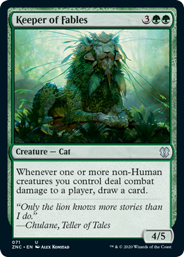 Keeper of Fables (Commander 2020 Zendikar Rising) Light Play
