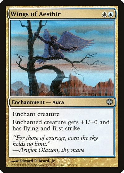 Wings of Aesthir (Coldsnap Theme Deck Reprints) Light Play