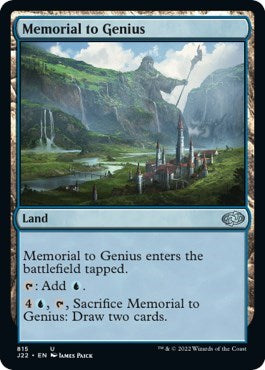 Memorial to Genius (Jumpstart 2022) Light Play