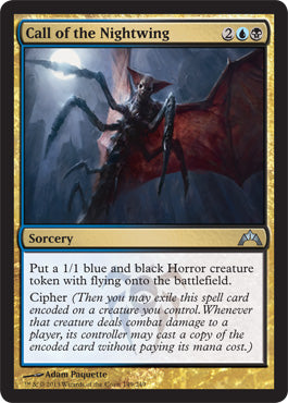 Call of the Nightwing (Gatecrash) Light Play Foil