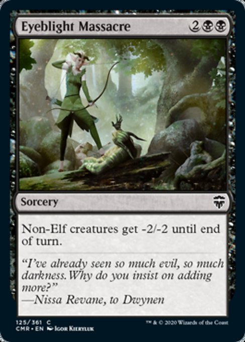 Eyeblight Massacre (Commander Legends) Light Play