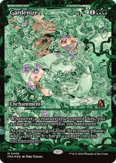 Gardenize (Showcase) (0406) (Reality Fracture) Light Play Foil