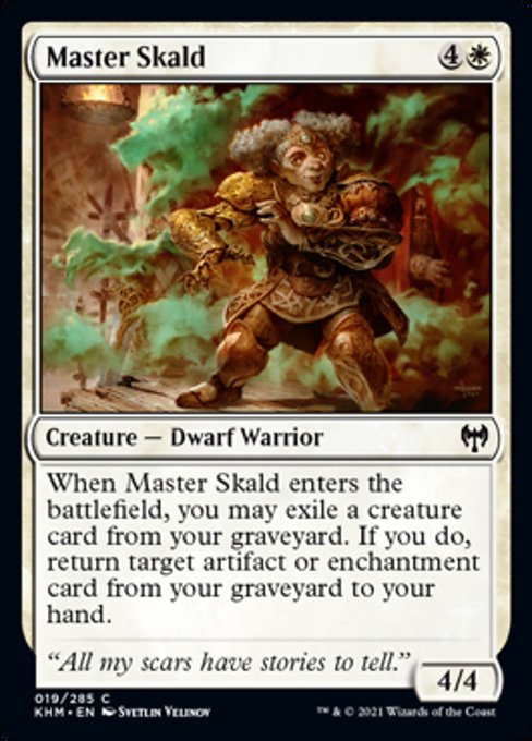 Master Skald (Kaldheim) Light Play