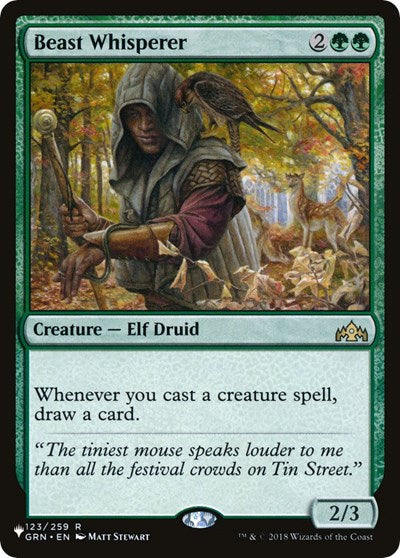 Beast Whisperer (Secret Lair Commander: From Cute to Brute) Light Play