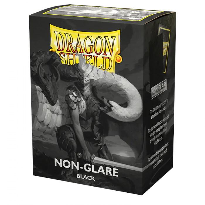 Dragon Shield Non-Glare V2 Matte Sleeves - Black (100-Pack) - Dragon Shield Card Sleeves