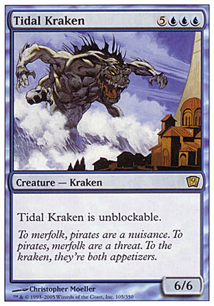Tidal Kraken (9th Edition) Light Play