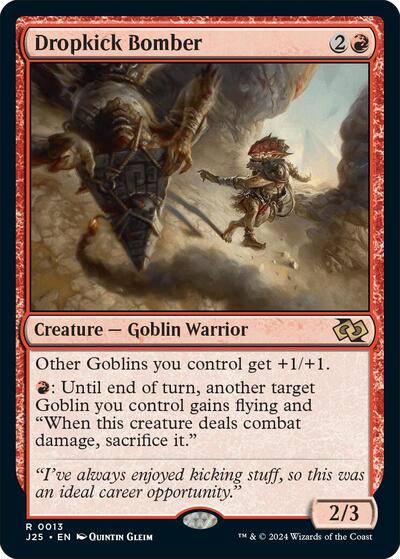 Dropkick Bomber (Foundations Jumpstart) Light Play