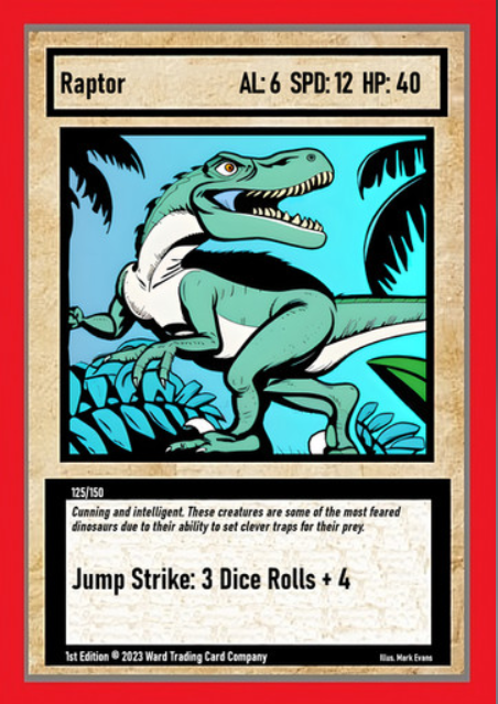 125/150 Raptor - Rare