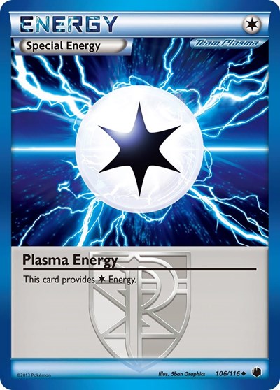 Plasma Energy (Team Plasma) (Plasma Freeze) Damaged / Poor