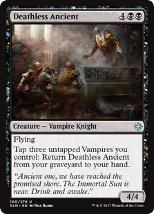 Deathless Ancient (Ixalan) Light Play