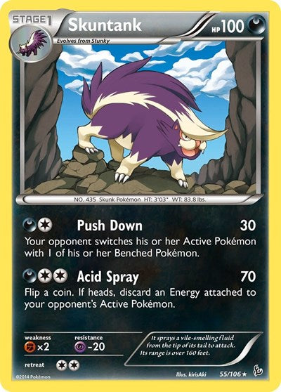 Skuntank (XY - Flashfire) Medium Play