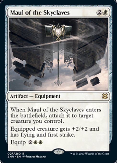 Maul of the Skyclaves (Zendikar Rising) Light Play