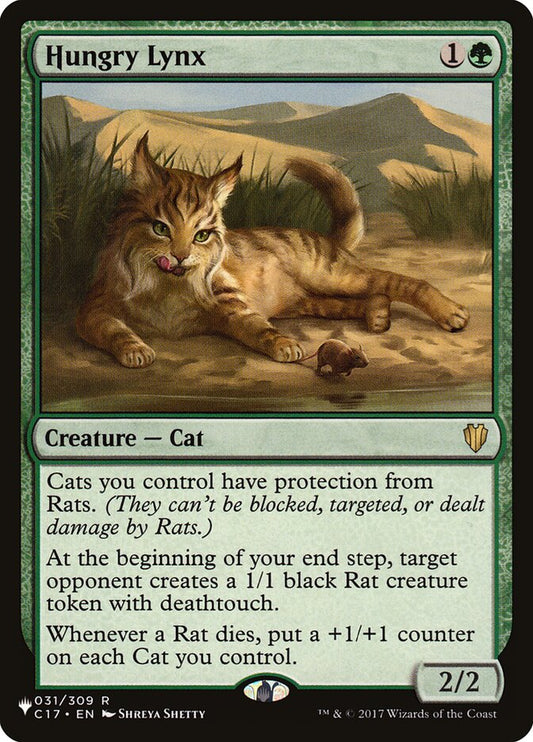 Hungry Lynx (The List) Light Play