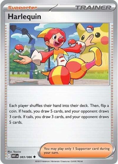 Harlequin (SV: White Flare) Light Play