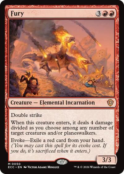 Fury (Commander: Lorwyn Eclipsed) Near Mint