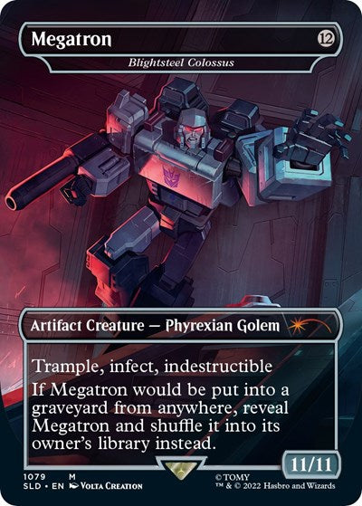 Megatron - Blightsteel Colossus (Secret Lair) Near Mint