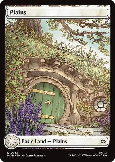 Plains (0313) (The Hobbit) Light Play Foil