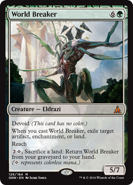 World Breaker (Oath of the Gatewatch) Damaged / Poor