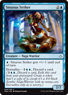 Sinuous Striker (Hour of Devastation) Light Play