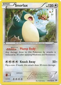 Snorlax (XY - BREAKthrough) Heavy Play