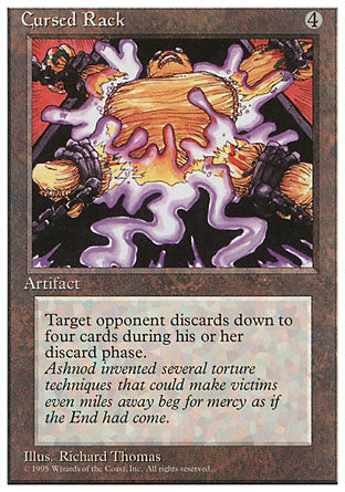 Cursed Rack (4th Edition) Heavy Play