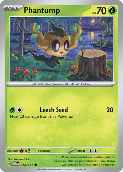 Phantump (SV06: Twilight Masquerade) Light Play