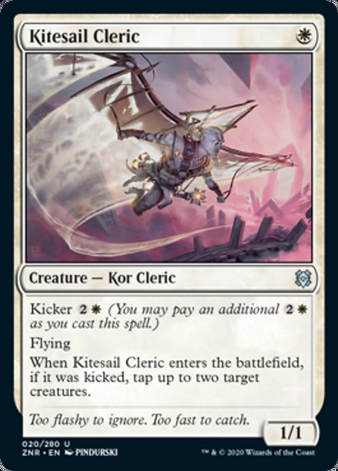 Kitesail Cleric (Zendikar Rising) Light Play