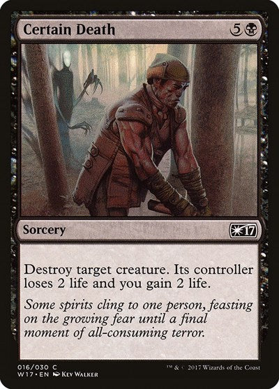 Certain Death (Welcome Deck 2017) Light Play