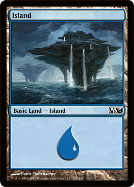 Island (237) (Magic 2013 Core Set) Light Play