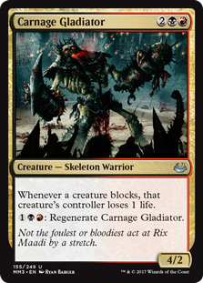 Carnage Gladiator (Modern Masters 2017) Light Play