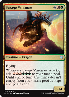 Savage Ventmaw (Commander 2017) Light Play