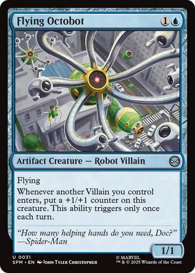 Flying Octobot (Marvel's Spider-Man) Light Play Foil