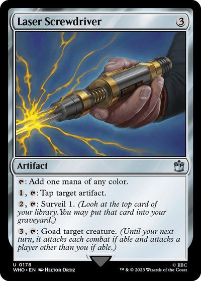 Laser Screwdriver (Universes Beyond: Doctor Who) Light Play