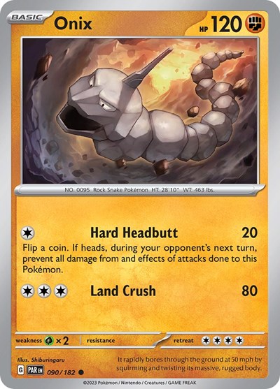 Onix (Scarlet and Violet: Paradox Rift) Light Play