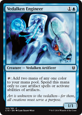 Vedalken Engineer (Commander 2016 Edition) Heavy Play