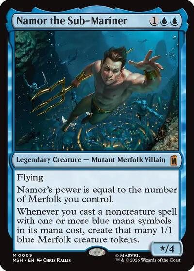 Namor the Sub-Mariner (Marvel Super Heroes) Light Play