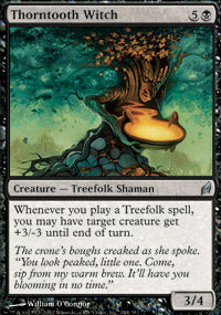 Thorntooth Witch (Lorwyn) Medium Play