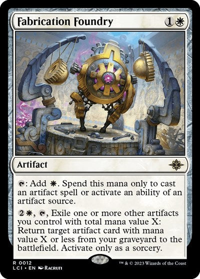 Fabrication Foundry (The Lost Caverns of Ixalan) Light Play Foil