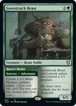 Lovestruck Beast (Commander Legends: Battle for Baldur's Gate) Light Play