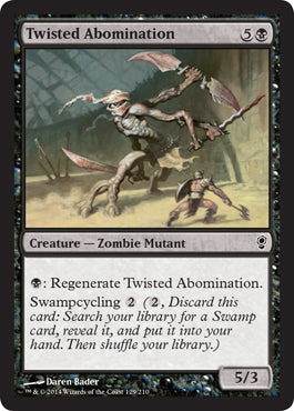 Twisted Abomination (Conspiracy) Light Play