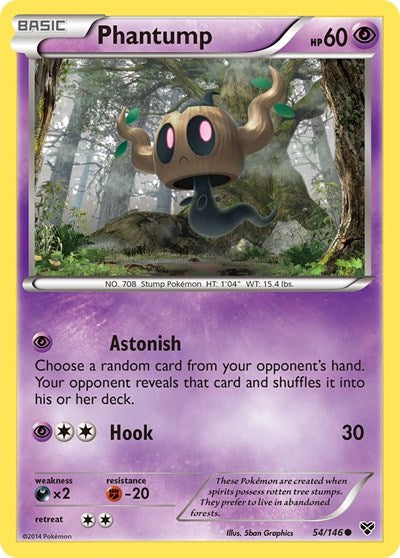 Phantump (XY Base Set) Medium Play