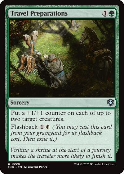 Travel Preparations (Innistrad Remastered) Light Play