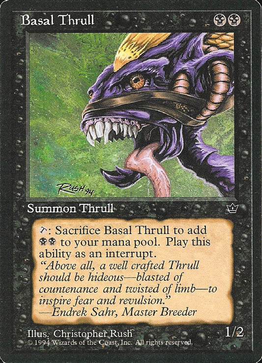Basal Thrull (Rush) (Fallen Empires) Light Play