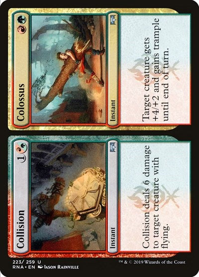 Collision / Colossus (Ravnica Allegiance) Light Play